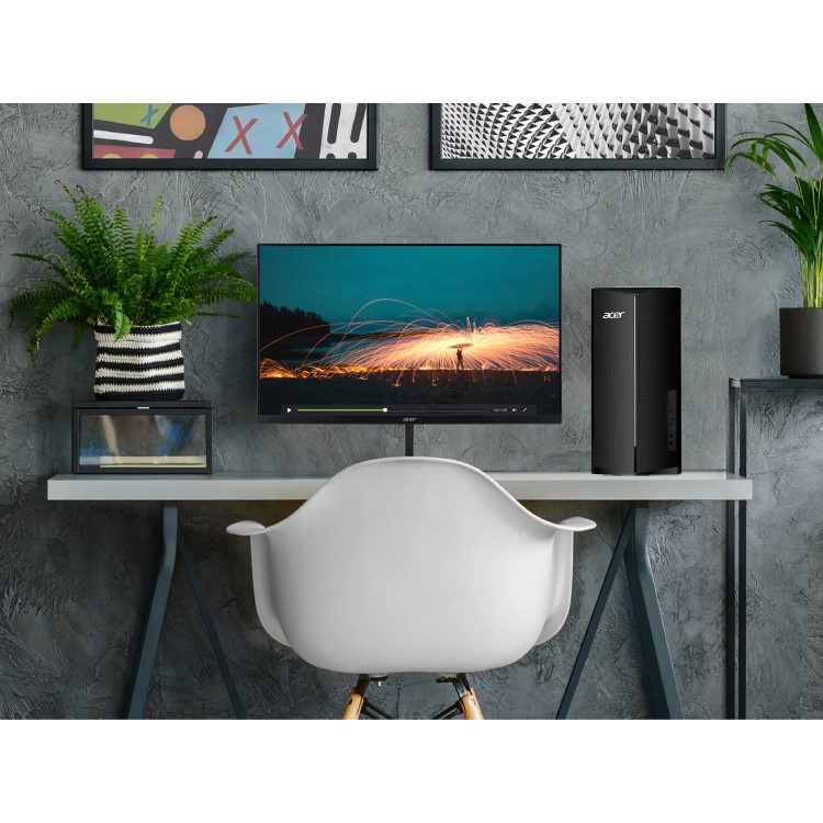 Acer Aspire TC-1760 Intel Core i3-12100 8GB 2TB HDD Windows 11 Home Desktop PC