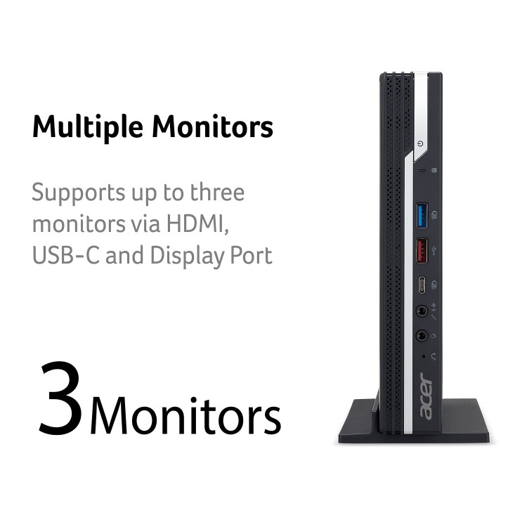 Acer Veriton N4 VN4680GT Intel Core i5 11400T 8GB 256GB SSD Windows 11 Pro Desktop PC