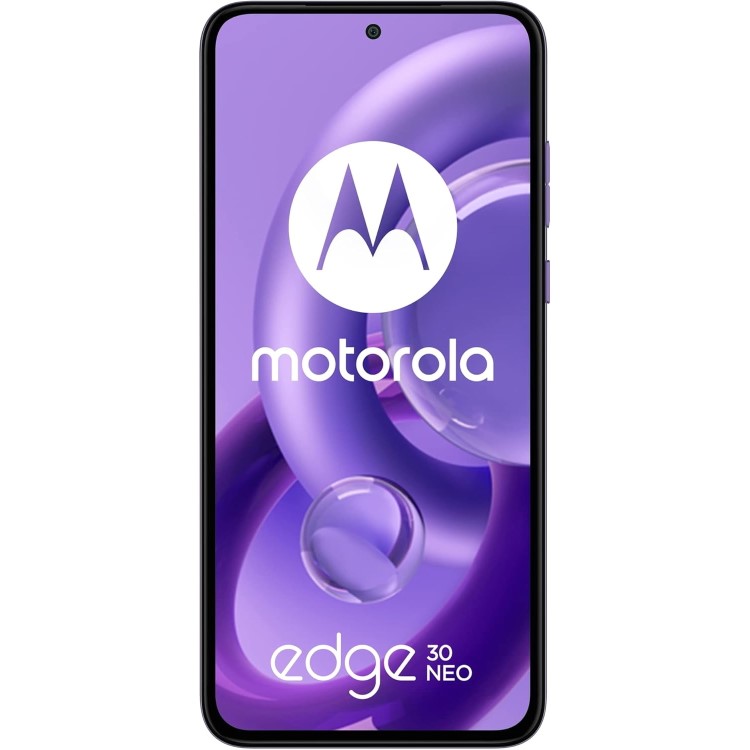 Refurbished Motorola Edge 30 Neo Purple 6.28" 128GB 5G Unlocked & SIM Free Smartphone
