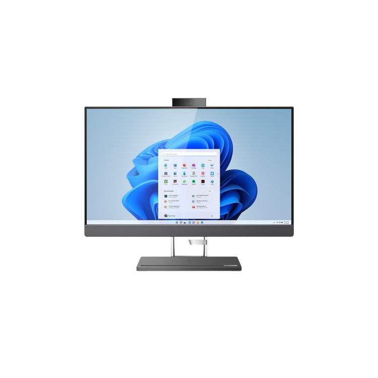 Refurbished Lenovo IdeaCentre 5i Core i5-12500H 8GB 512GB 27 Inch Windows 11 All in One PC - Grey
