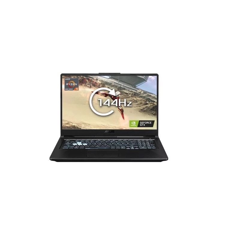 Refurbished Asus TUF F17 AMD Ryzen 5 4600H 8GB 512GB GTX 1650 17.3 Inch Windows 11 Gaming Laptop