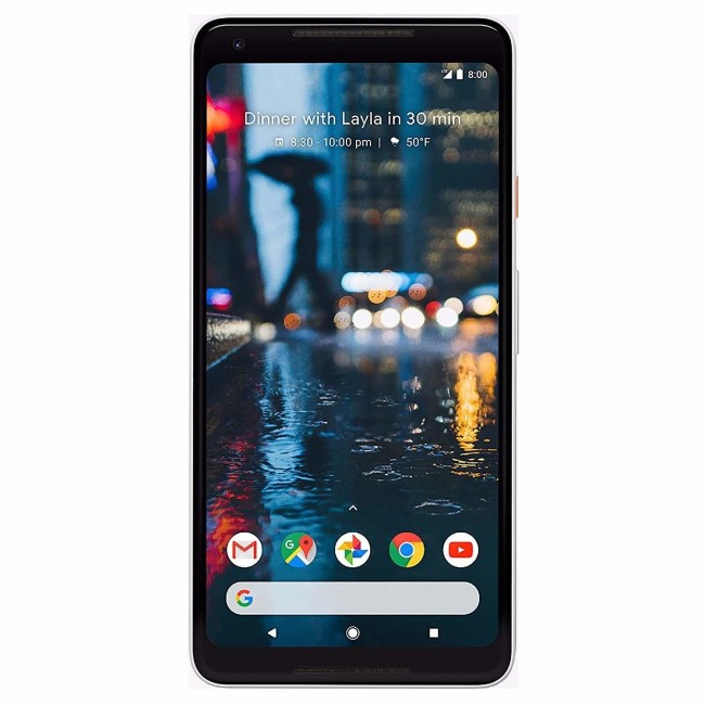 Refurbished Google Pixel 2 XL Black & White 6" 64GB 4G Unlocked & SIM Free Smartphone