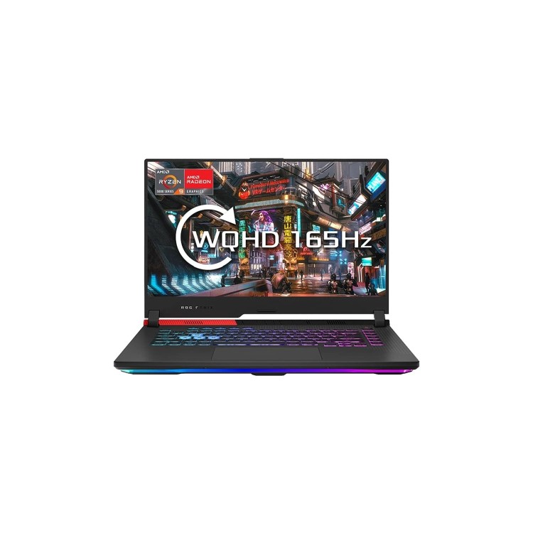 Refurbished Asus Rog Strix AMD Ryzen 9 5900HX 16GB 1TB SSD RX 6800M 15.6 Inch Windows 11 Gaming Laptop