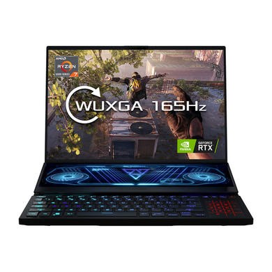 Refurbished Asus ROG Zephyrus Duo 16 AMD Ryzen 7 6800H 16GB 2TB SSD RTX 3070 Ti 16 Inch Windows 11 Gaming Laptop - Intl Keyboard