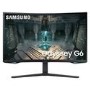Refurbished Samsung Odyssey G6 LS32BG650EUXXU 32" QHD VA 240Hz 1ms Curved Smart Gaming Monitor