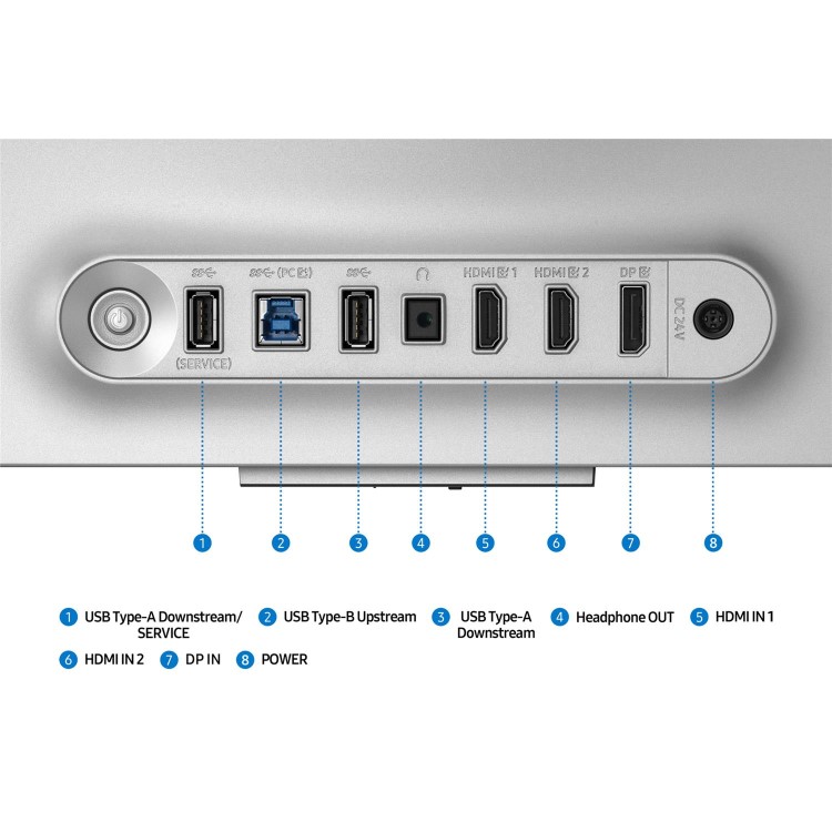 Refurbished Samsung Odyssey G81SF 32" OLED 4K UHD 240Hz 0.03ms Gaming Monitor