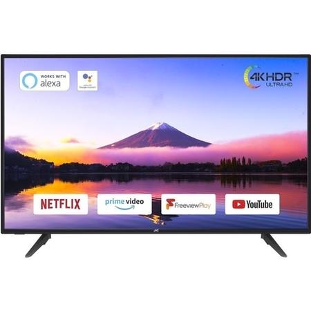 Refurbished JVC 55" 4K Ultra HD with HDR10 LED Freeview Play Smart TV without Stand