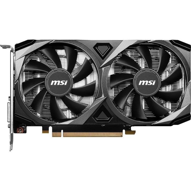 Box Opened MSI GeForce RTX 3050 VENTUS 2X XS 8GB 1807MHz GDDR6 OC Gaming Graphics Card
