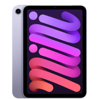 Refurbished Apple iPad Mini 2021 8.3" Purple 64GB 5G + Wi-Fi Tablet
