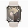 Refurbished Apple Watch Series 9 GPS 45mm Starlight Aluminium Case with Starlight Sport Band  M/L