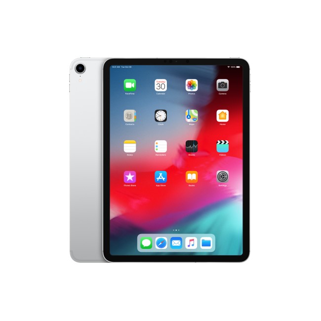 Refurbished Apple iPad Pro 256GB Cellular 11 Inch Tablet in Silver