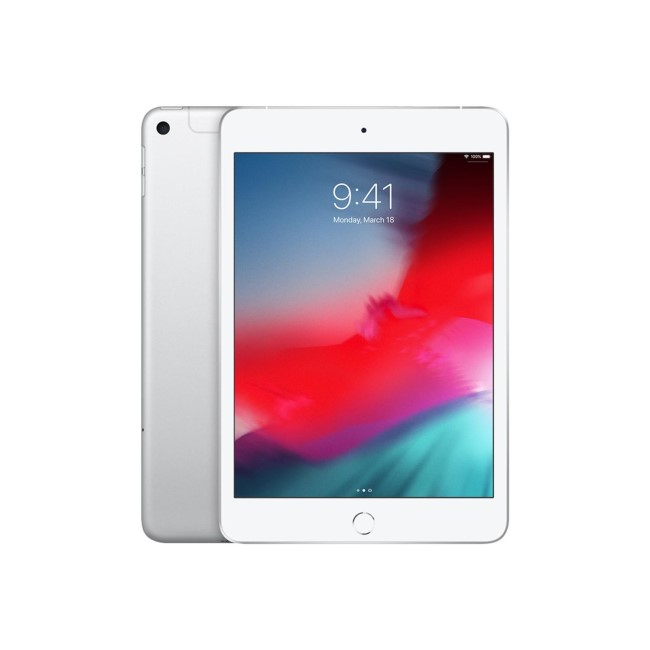 Refurbished Apple iPad Mini 5 64GB Wi-Fi + Cellular 7.9" 2019 - Silver