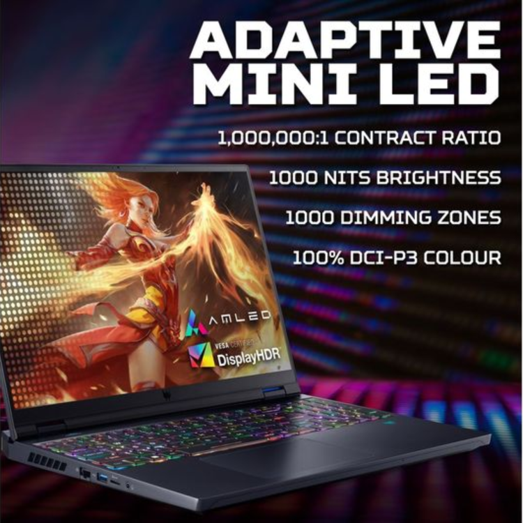 Refurbished Acer Predator Helios Intel Core i9-14900HX 16GB RAM 1TB SSD RTX 4070 16 Inch Windows 11 Gaming Laptop