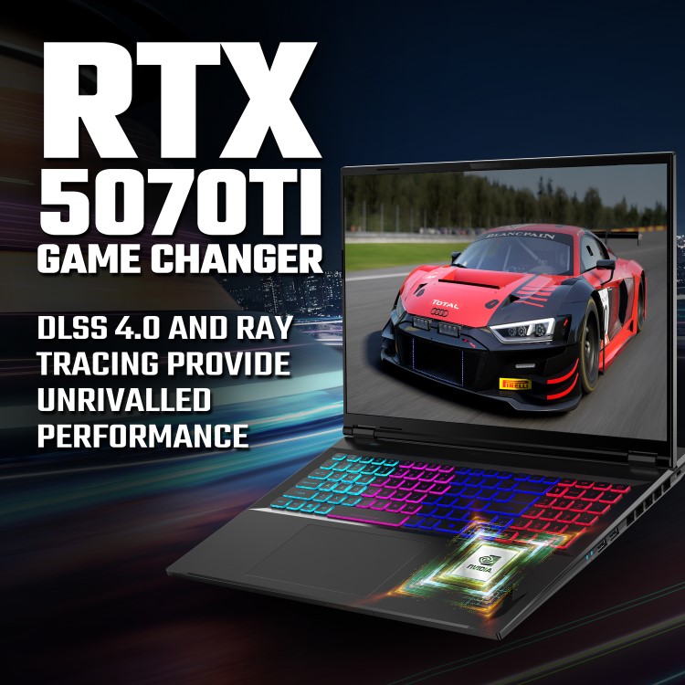 Acer Nitro 18 AMD Ryzen AI 7 16GB RAM 1TB SSD RTX 5070 Ti 165Hz 18 Inch Windows 11 Gaming Laptop