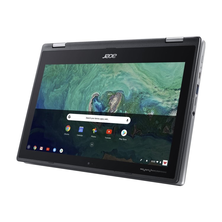 Refurbished Acer Spin 11 Intel Celeron N3450 4GB 32GB 11.6 Inch 2 in 1 Chromebook in Silver
