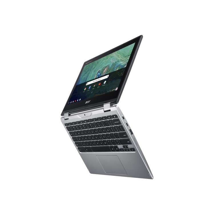 Refurbished Acer Spin 11 Intel Celeron N3450 4GB 32GB 11.6 Inch 2 in 1 Chromebook in Silver