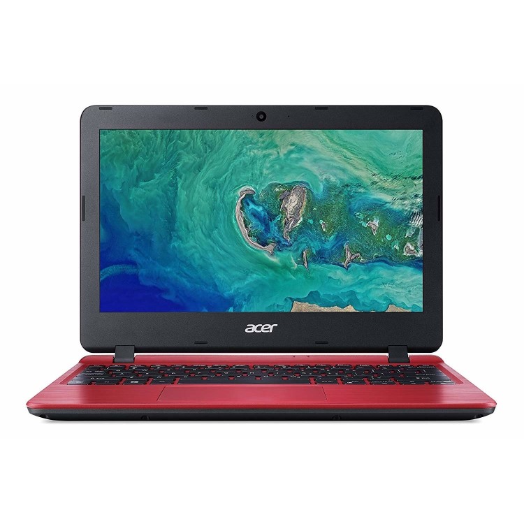 Refurbished Acer Aspire 1 Intel Celeron N4000 2GB 32GB 11.6 Inch Windows 10 Laptop in red