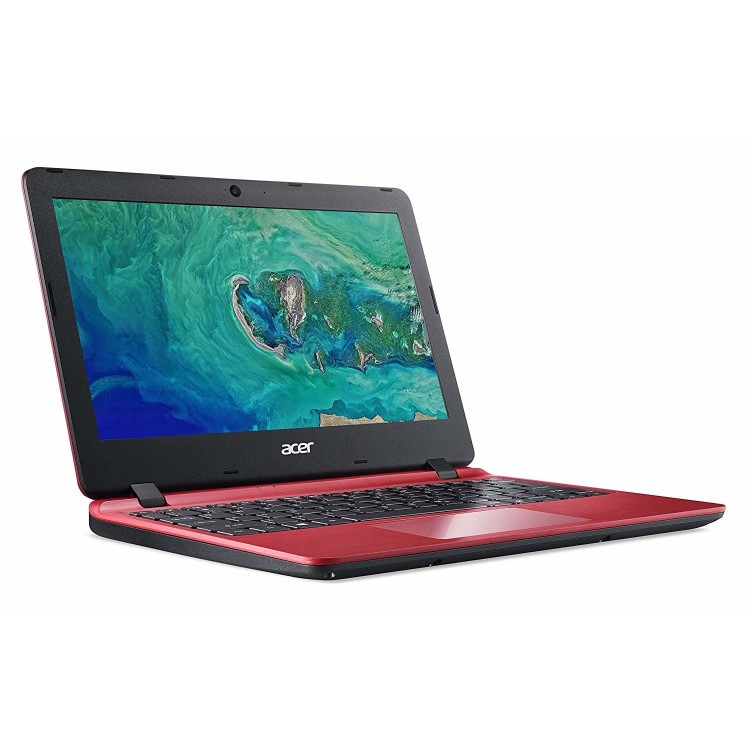 Refurbished Acer Aspire 1 Intel Celeron N4000 2GB 32GB 11.6 Inch Windows 10 Laptop in red