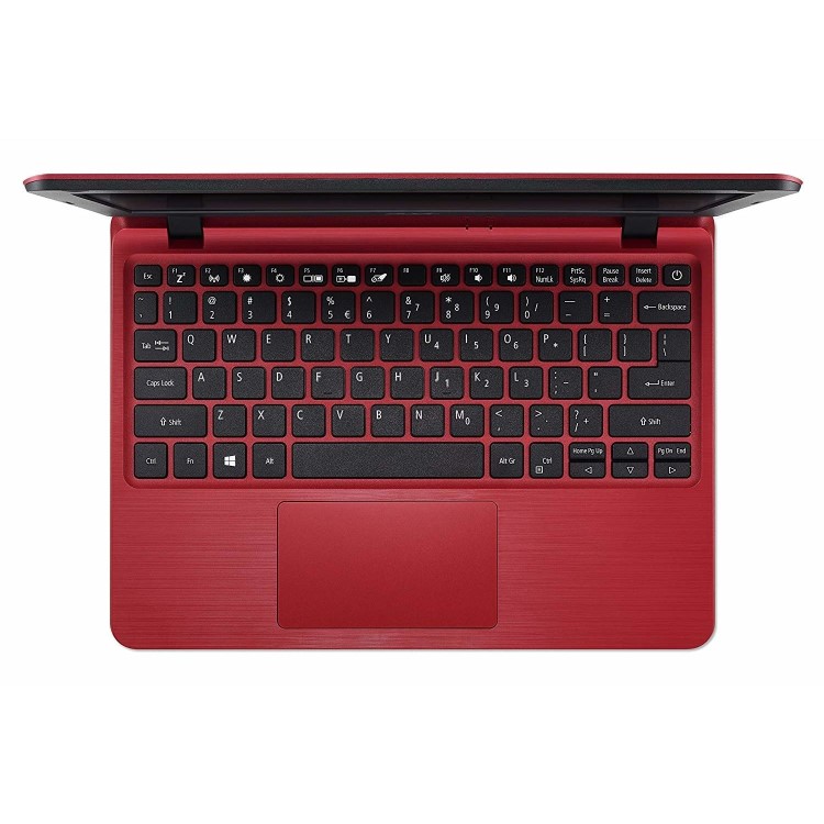 Refurbished Acer Aspire 1 Intel Celeron N4000 2GB 32GB 11.6 Inch Windows 10 Laptop in red 