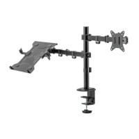 Box Opened electriQ Monitor Arm with Laptop Tray