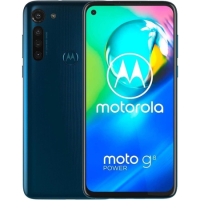 Refurbished Motorola Moto G8 Power Capri Blue 6.4" 64GB 4G Unlocked & SIM Free Smartphone