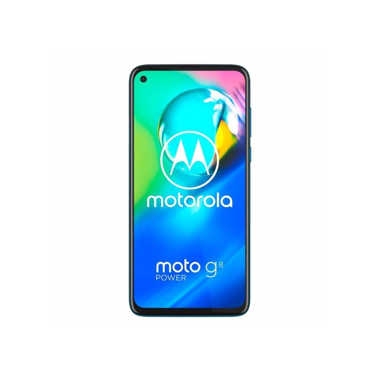 Refurbished Motorola Moto G8 Power Capri Blue 6.4" 64GB 4G Unlocked & SIM Free Smartphone