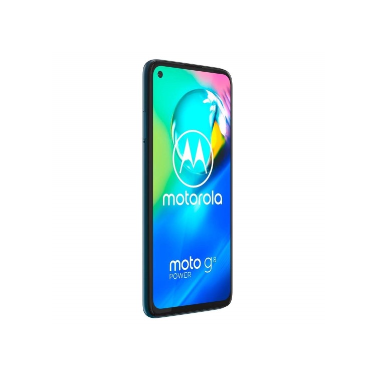 Refurbished Motorola Moto G8 Power Capri Blue 6.4" 64GB 4G Unlocked & SIM Free Smartphone