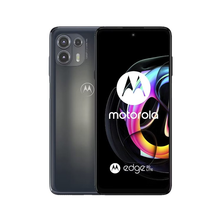 Refurbished Motorola Edge 20 Lite Electric Graphite 6.7" 128GB 5G Unlocked & SIM Free Smartphone