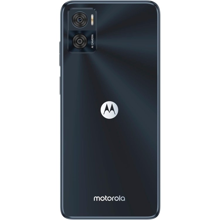 Refurbished Motorola Moto E22 Black 6.5" 64GB 4G Unlocked & SIM Free Smartphone