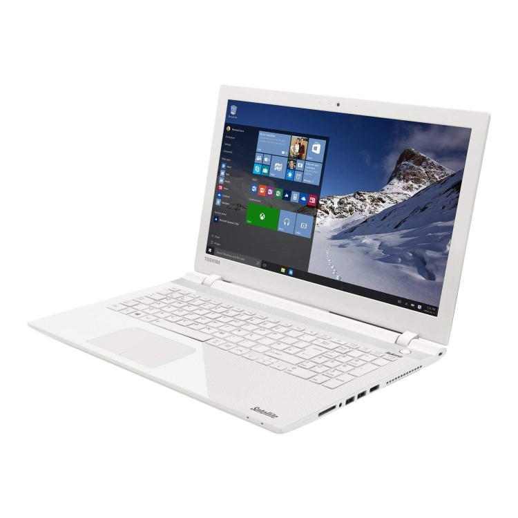 Refurbished Toshiba Satellite L50-C-22L 15.6" Intel Core i5-5200U 2.2GHz 8GB 1TB Win10 Laptop in White