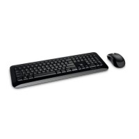Box Opened Microsoft Wireless Desktop 850 Keyboard and Mouse Set