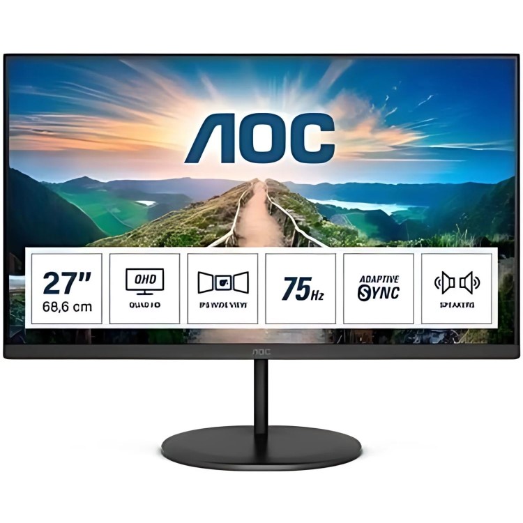 Refurbished AOC Q27V4EA 27" IPS QHD Monitor