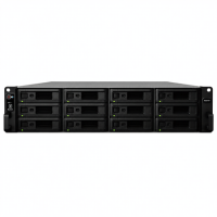 Box Opened Synology RX1217RP 12 Bay Rack NAS Expansion Module Enclosure