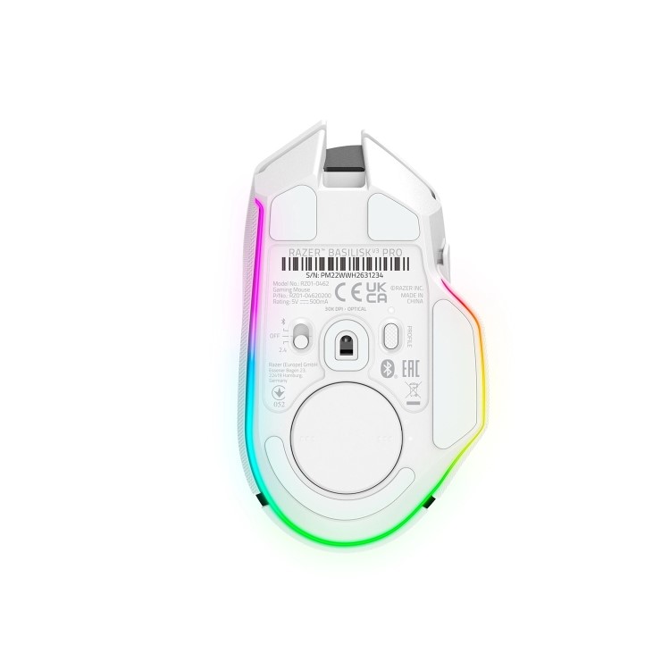 Razer Basilisk V3 Pro RGB Wireless Gaming Mouse White