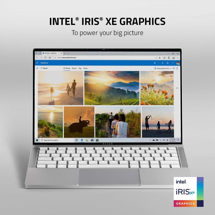 Razer Book 13 Intel Evo Core i5 8GB RAM 256GB SSD 13.4 Inch FHD Windows 11 Laptop