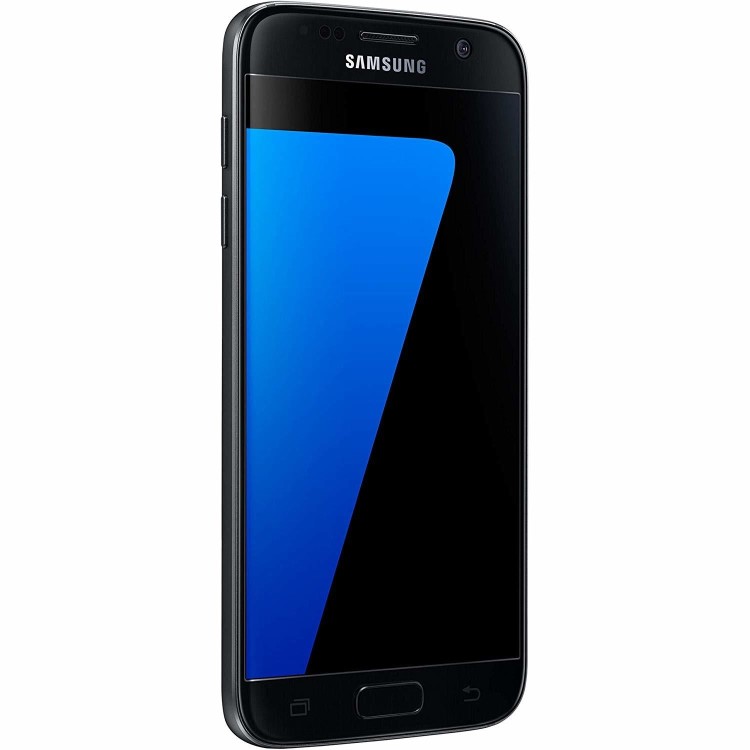 Grade A1 Samsung Galaxy S7 Flat Black Onyx 5.1" 32GB 4G Unlocked & SIM Free