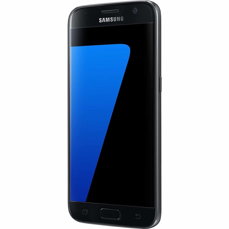 Grade A1 Samsung Galaxy S7 Flat Black Onyx 5.1" 32GB 4G Unlocked & SIM Free