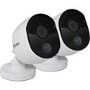 GRADE A1 - Swann 1080p Heat Sensing White Analogue Bullet Camera - 2 Pack