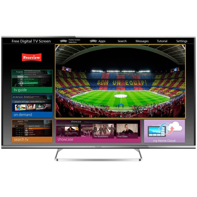 GRADE A1 - Panasonic TX-55AS650B 55" 1080p Full HD 3D LED Smart TV