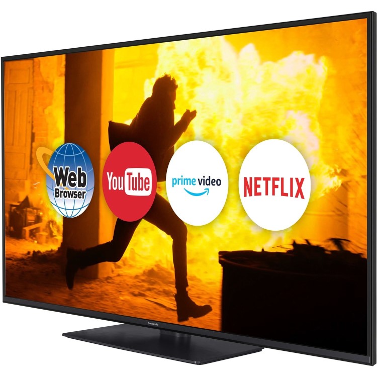 Refurbished Panasonic 55" 4K Ultra HD with HDR10 LED Freeview Play Smart TV without Stand