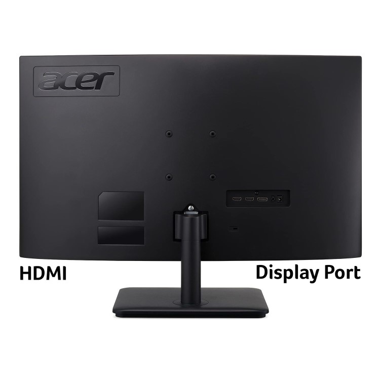 Refurbished Acer ED270R Pbiipx 27" FHD LED 165Hz 5ms Curved FreeSync Gaming Monitor - Black