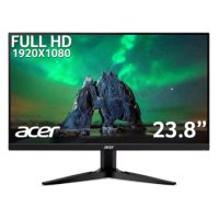 Refurbished Acer KG241YAbii 23.8" VA Full HD 1ms FreeSync Gaming Monitor