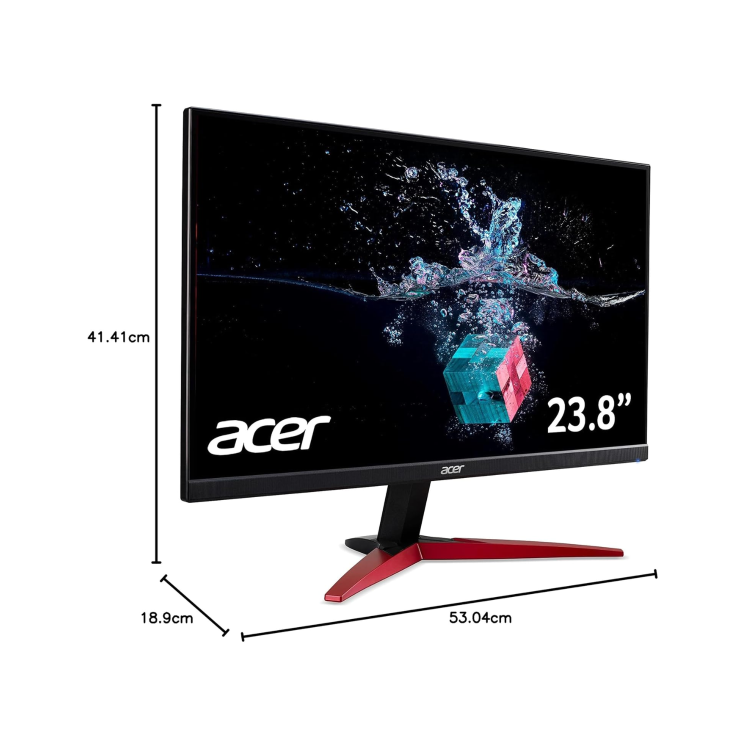 Refurbished Acer KG241YAbii 23.8" VA Full HD 1ms FreeSync Gaming Monitor