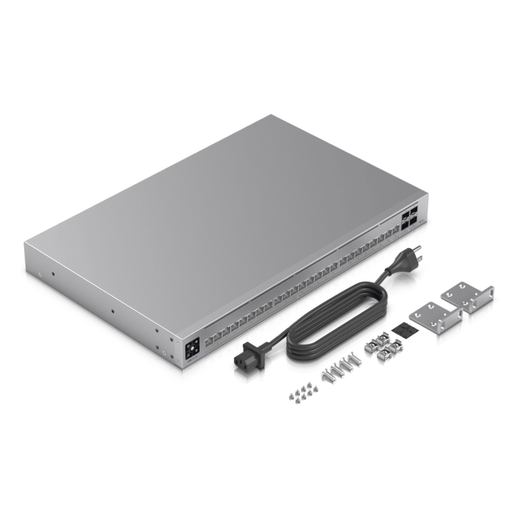 Ubiquiti UniFi Pro HD 24 L2/L3 2.5G Ethernet 1U Rack-mountable Managed Switch