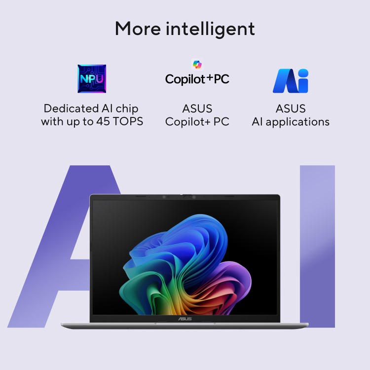 ASUS VivoBook 14 Qualcomm Snapdragon X 16GB RAM 512GB SSD 14 Inch Windows 11 Laptop