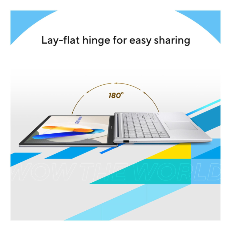 Refurbished ASUS Vivobook 15 Intel Core 5 8GB RAM 512GB SSD 15.6 Inch Windows 11 Laptop