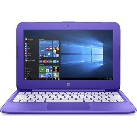 Refurbished HP Stream 11-y051sa Intel Celeron N3060 11.6 Inch 2GB 32GB Windows 10 Laptop in Purple
