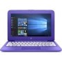 Refurbished HP Stream 11-y051sa Intel Celeron N3060 11.6 Inch 2GB 32GB Windows 10 Laptop in Purple