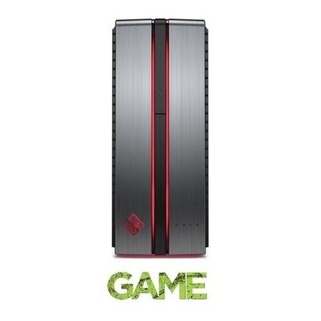 Hewlett Packard Refurbished HP Omen 870-207NA Core i7-7700 16GB 2TB + 256GB NVIDIA GeForce GTX 1070 Windows 10 Desktop PC