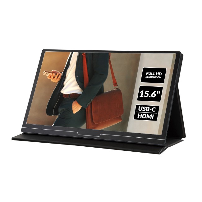 electriQ eiQ-15FHDPM 15.6" IPS Full HD Type C Portable Monitor